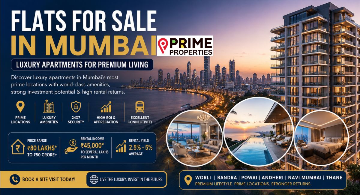 Flats for Sale in Mumbai | Luxury Apartments